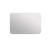 Зеркало Cersanit  LED 070 design pro 100x70 с подсветкой bluetooth часы с антизапотеванием прямоугол