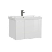 Тумба под раковину подвесная Cersanit COLOUR 60 для COMO 60 белый (64258)