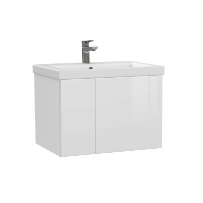 Тумба под раковину подвесная Cersanit COLOUR 60 для COMO 60 белый (64258)