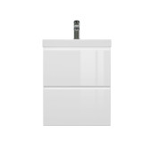 Тумба под раковину подвесная Cersanit MODUO 50 для MODUO SLIM 50 узкая белый (64124)