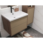 Тумба под раковину подвесная CERSANIT CLASSIC RIBBLE 60 для COMO 60 бежевый (69277)