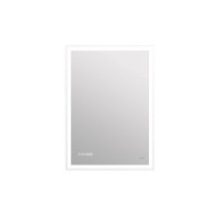 Зеркало Cersanit  LED 080 design pro 60x85 с подсветкой часы с антизапотеванием прямоугольное (KN-LU