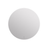 Зеркало Cersanit  ECLIPSE Fusion 100x100 с подсветкой круглое (64812)