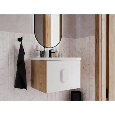 Тумба CERSANIT COMO 60 подвесная белая под раковину S-UM-COM60/1-w (COMO 60) (69337)