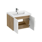 Тумба CERSANIT COMO 60 подвесная белая под раковину S-UM-COM60/1-w (COMO 60) (69337)