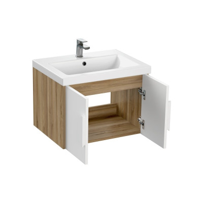 Тумба CERSANIT COMO 60 подвесная белая под раковину S-UM-COM60/1-w (COMO 60) (69337)