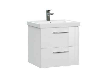 Тумба под раковину подвесная Cersanit LARA 50 для COMO 50 белый (64131)
