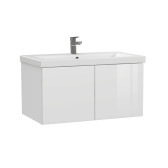 Тумба под раковину подвесная Cersanit COLOUR 80 для COMO 80 белый (64259)