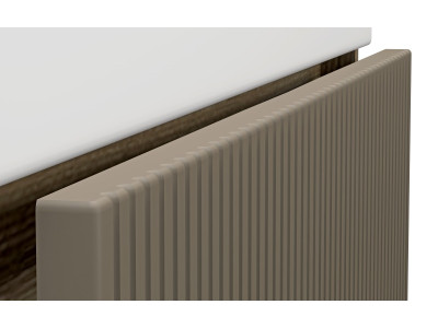 Тумба подвесная CERSANIT CLASSIC RIBBLE 80 коричневый под раковину S-UM-COM80/1-w (COMO 80) (69280)