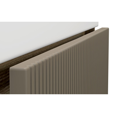 Тумба подвесная CERSANIT CLASSIC RIBBLE 80 коричневый под раковину S-UM-COM80/1-w (COMO 80) (69280)