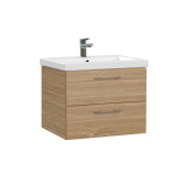 Тумба под раковину подвесная Cersanit LARA 60 для COMO 60 орех (64134)