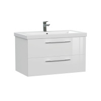 Тумба под раковину подвесная Cersanit LARA 80 для COMO 80 белый (64137)