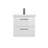 Тумба под раковину подвесная Cersanit LARA 50 для COMO 50 белый (64131)