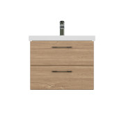 Тумба под раковину подвесная Cersanit LARA 60 для COMO 60 орех (64134)