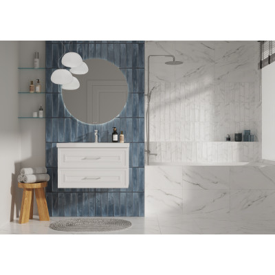 Тумба под раковину подвесная Cersanit CLASSIC 80 для COMO 80 белый матовый (69090)