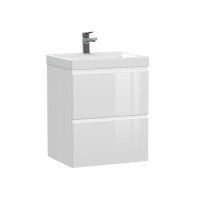 Тумба подвесная Cersanit MODUO 50 белый под раковину S-UM-MOD50/1 (MODUO 50) (64139)