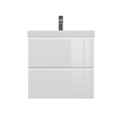 Тумба под раковину подвесная Cersanit MODUO 60 для MODUO 60 белый (64140)