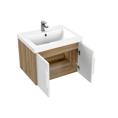 Тумба CERSANIT COMO 60 подвесная белая под раковину S-UM-COM60/1-w (COMO 60) (69337)