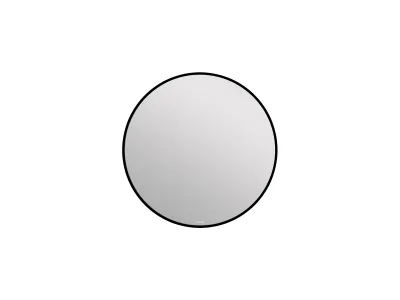 Зеркало Cersanit  ECLIPSE smart 60x60 с подсветкой круглое в черной рамке (64146)