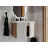 Тумба CERSANIT COMO 60 подвесная белая под раковину S-UM-COM60/1-w (COMO 60) (69337)