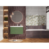 Тумба под раковину подвесная Cersanit CLASSIC 80 для COMO 80 зеленый матовый (69092)