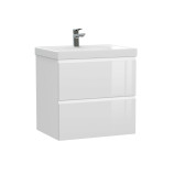 Тумба под раковину подвесная Cersanit MODUO 60 для MODUO 60 белый (64140)
