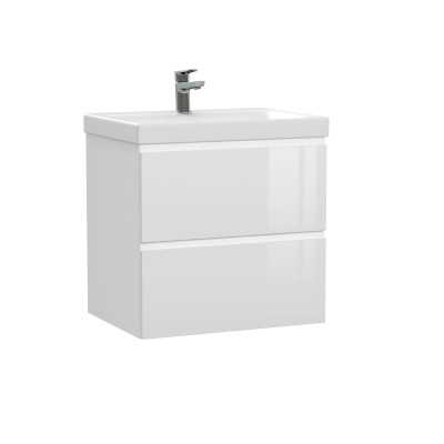 Тумба под раковину подвесная Cersanit MODUO 60 для MODUO 60 белый (64140)