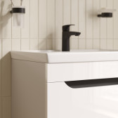 Тумба с умывальником, подвесная, 60 см, белый, Ray, IDDIS, RAY60W0i95K