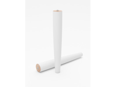 Опора мебельная, 2 шт, массив березы, 30 см, белый, Optima Home, IDDIS, OPH30W1i96
