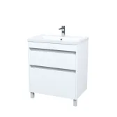 Тумба с умывальником, напольная, 70 см, белый, Zodiac X, IDDIS, (ZDX70WFi95K)