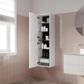 Пенал подвесной IDDIS Aiger 40 см, белый (AIG40W0i97)