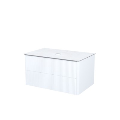 Тумба подвесная со столешницей IDDIS Aiger 80 см, белый (AIG80W0i95K)