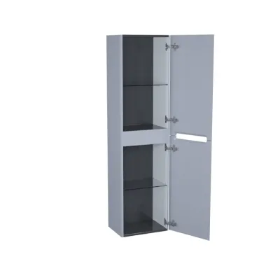 Подвесной пенал EDI40L0i97, светло-серый, 40 см, Edifice, IDDIS
