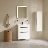 Тумба с умывальником, напольная, 60 см, белый, Ray, IDDIS, RAY60WFi95K