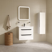 Тумба с умывальником, подвесная, 70 см, белый, Ray, IDDIS, RAY70W0i95K