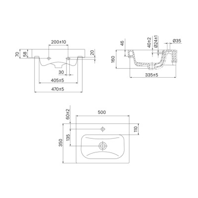 Тумба с умывальником IDDIS напольная с дверцами 50 см белая/под дерево Zodiac (ZOD5ADFi95K)