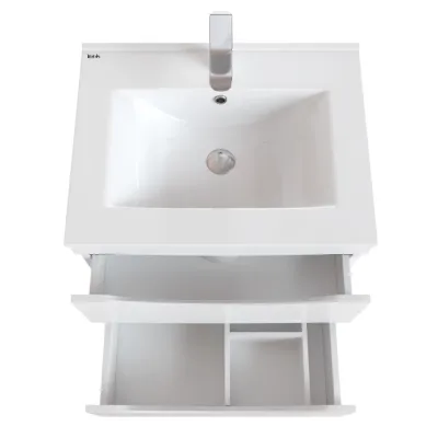 Тумба с раковиной Iddis  Cloud белая,  60 см (CLO60WFi95K)