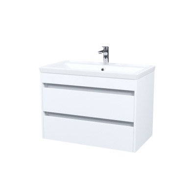 Тумба с умывальником, подвесная, 80 см, белый, Zodiac X, IDDIS, ZDX80W0i95K подходит умыв. 4078000i28