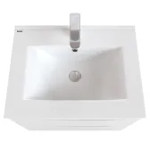 Тумба с раковиной Iddis  Cloud белая,  60 см (CLO60WFi95K)