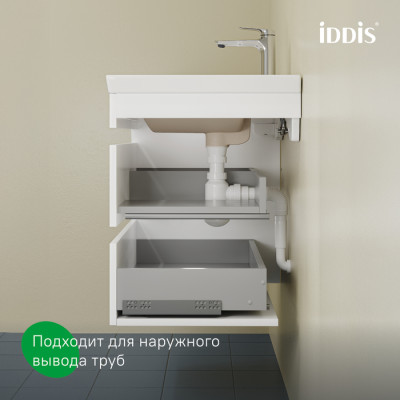 Тумба с умывальником, подвесная, 80 см, белый, Zodiac X, IDDIS, ZDX80W0i95K подходит умыв. 4078000i28