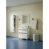 Тумба с умывальником, напольная, 70 см, белый, Zodiac X, IDDIS, (ZDX70WFi95K)