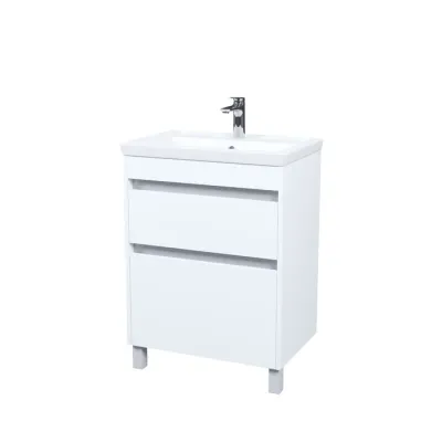 Тумба с умывальником, напольная, 60 см, белый, Zodiac X, IDDIS, (ZDX60WFi95K)