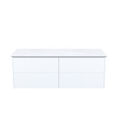 Тумба подвесная со столешницей без отверстий IDDIS Aiger 120 см, белый (AIG12W1i95K)