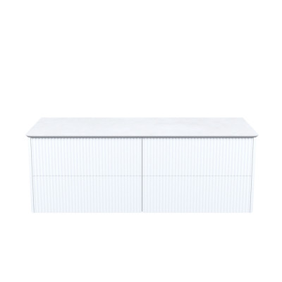 Тумба подвесная со столешницей без отверстий IDDIS Aiger 120 см, белый (AIG12W1i95K)