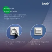 Зеркало с подсветкой IDDIS Cloud X 100 см
