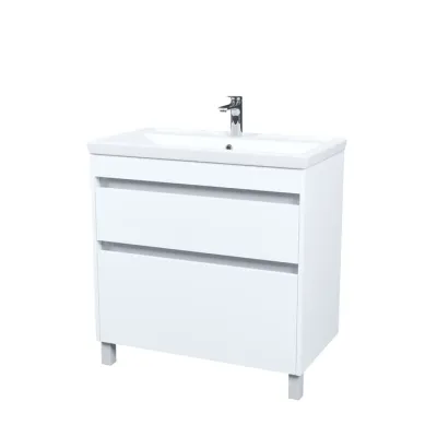 Тумба с умывальником, напольная, 80 см, белый, Zodiac X, IDDIS, (ZDX80WFi95K)