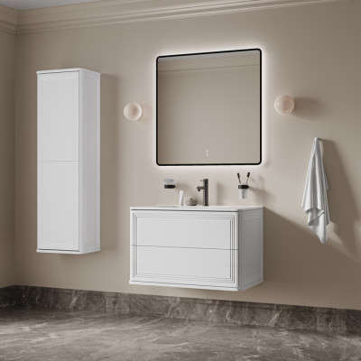 Пенал подвесной, 40 см, белый, Oxford Neo, IDDIS, OXN40W0i97