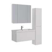 Шкаф зеркальный Lemark UNIVERSAL 90х80 см 3-х дверный (LM90ZS-U)
