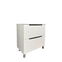 Тумба Runo Lina 70 напольная белая под умывальник Teffy 70 (00-00004642)