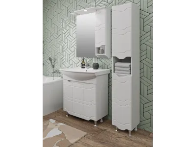 Зеркальный шкаф Runo правый Стиль 75 (00000001128)